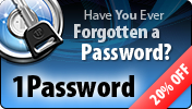 1Password - 20 %